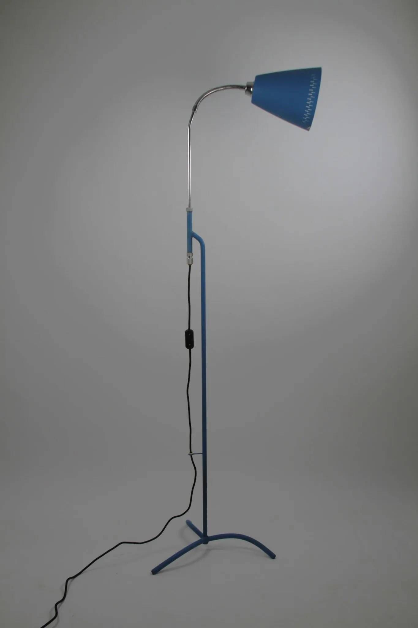 Floor Lamp Model 55 by Svenska Armatur Eskilstuna (SAE) — Sweden, 1950s