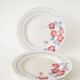 Set of 4 St Amand dessert plates, Printemps model, 1950.