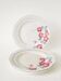 Set of 4 St Amand dessert plates, Printemps model, 1950.