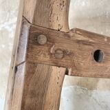 Table basse primitive en bois massif