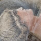 Pastel drawing The miller early twentieth century