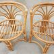 Bamboo chairs, Italy, 1960s, set of 3