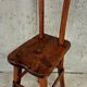 Alpine chair, folk art from Savoy