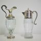 Glass pitchers, 1960s, set of 4