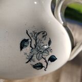 Bathroom pitcher blue floral decoration - Tierra del Fuego de Grigny