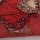 Burgundy Vintage Moroccan Rug 160 x 350 cm - Berber Wool Rug - Handmade rug