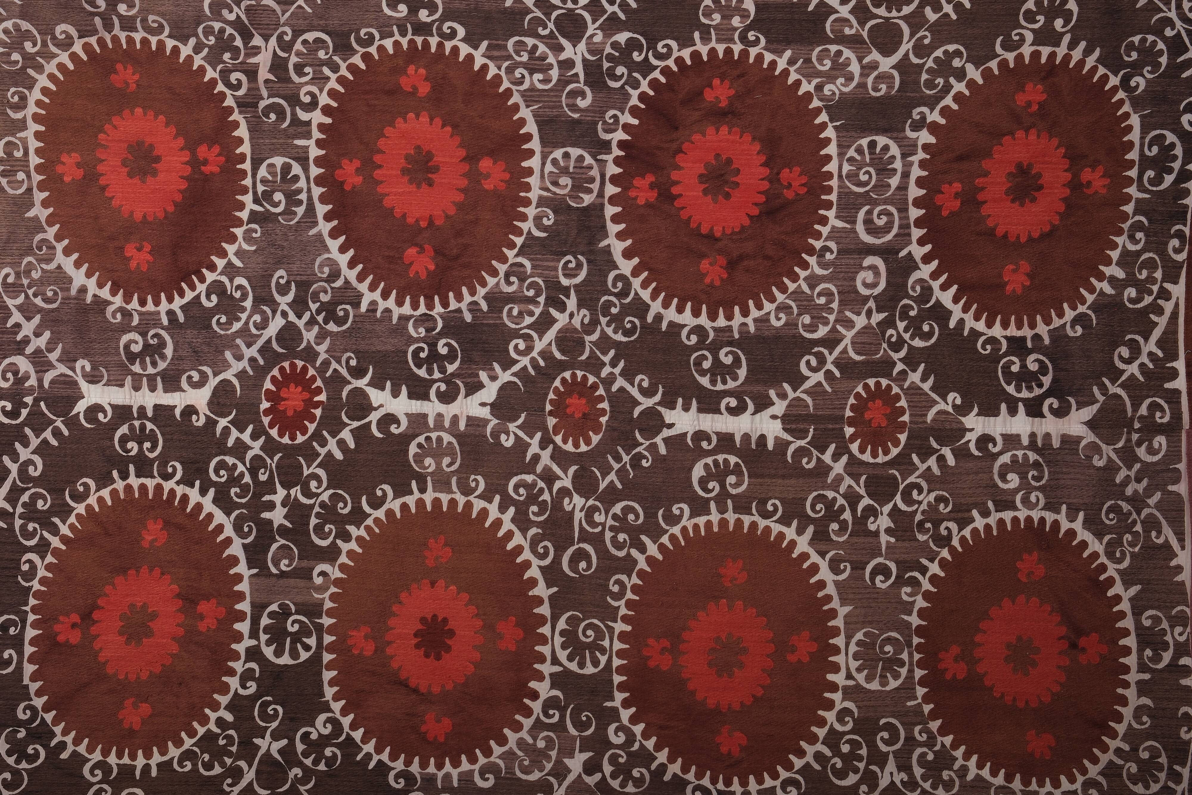 Hand knotted rug, vintage turkish rug 260x347 cm