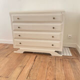 Vintage commode with moustache legs