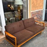 Vintage 60s daybed sofa knoll Antimott retro sofa bed