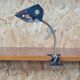 Lamp for clip-on shelf