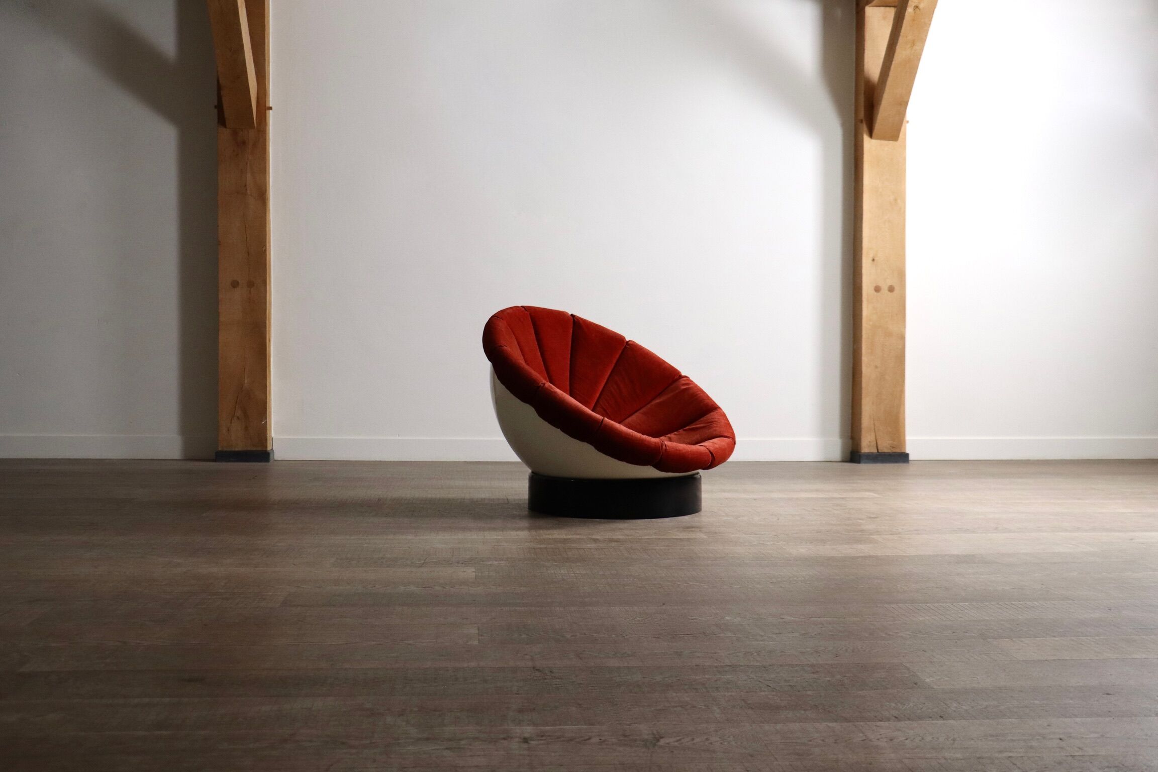 Luciano Frigerio Girasole lounge chair, Italy 1960s