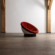 Luciano Frigerio Girasole lounge chair, Italy 1960s