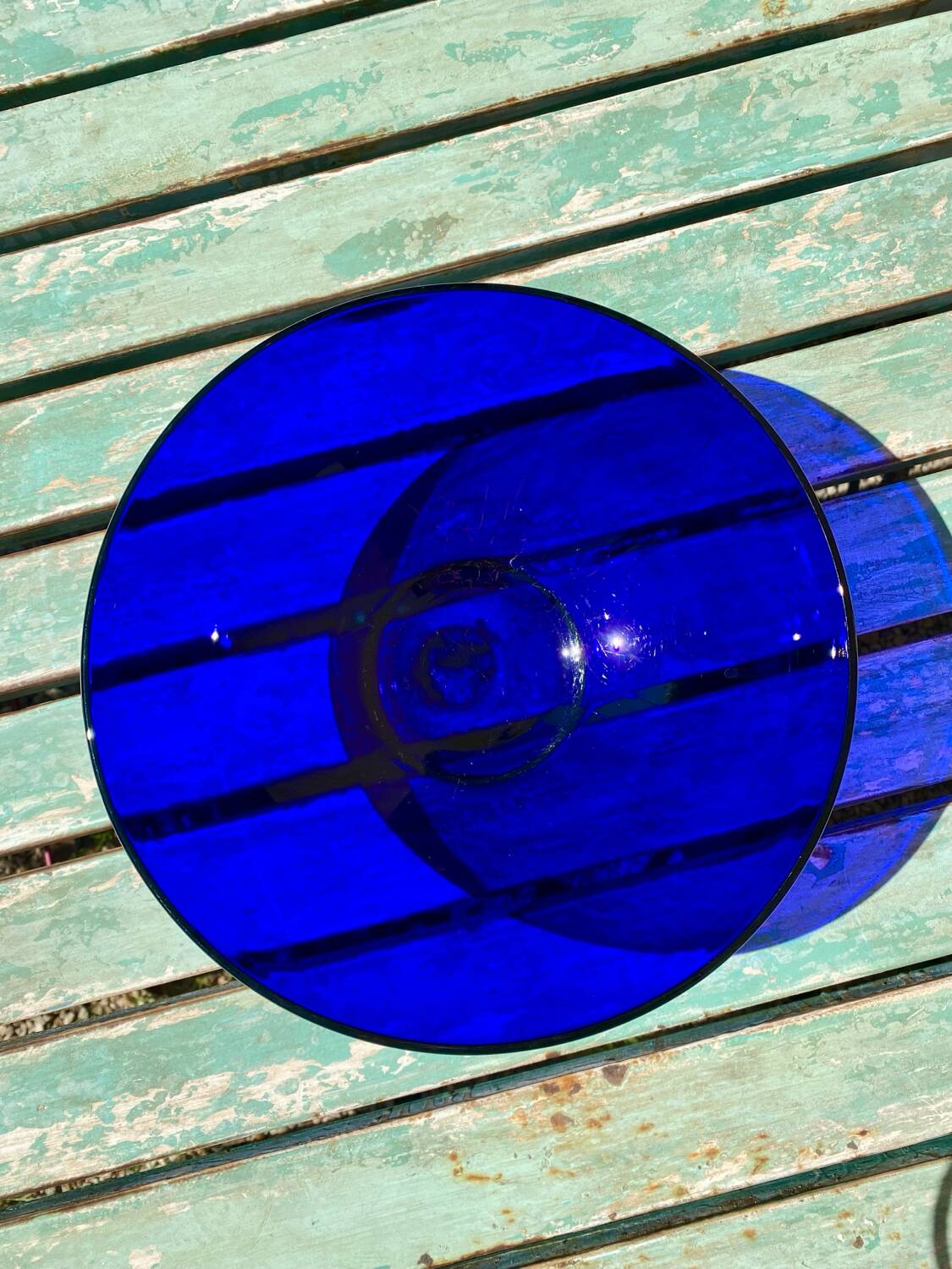 Klein blue salad bowl