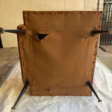 Pair of skaï armchairs