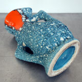 Fat Lava Vallauris ceramic vase 50s