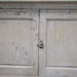 Large patinated buffet