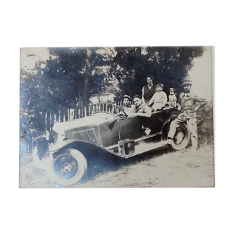 Photographie Citroën 10 HP  CH. Surblet Charny Yonne années 1920