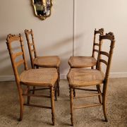 Set of 4 Louis XVI flying chairs