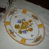 plat de service oval