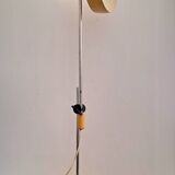 Lampe vintage de bureau réglable jaune, luminaire industriel