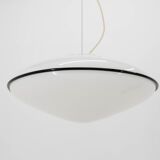 Large Murano All Glass Pendant, Italy, 1980s