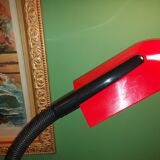 Red lamp annees 70's scandinavian design , fagerhults ( sweden )