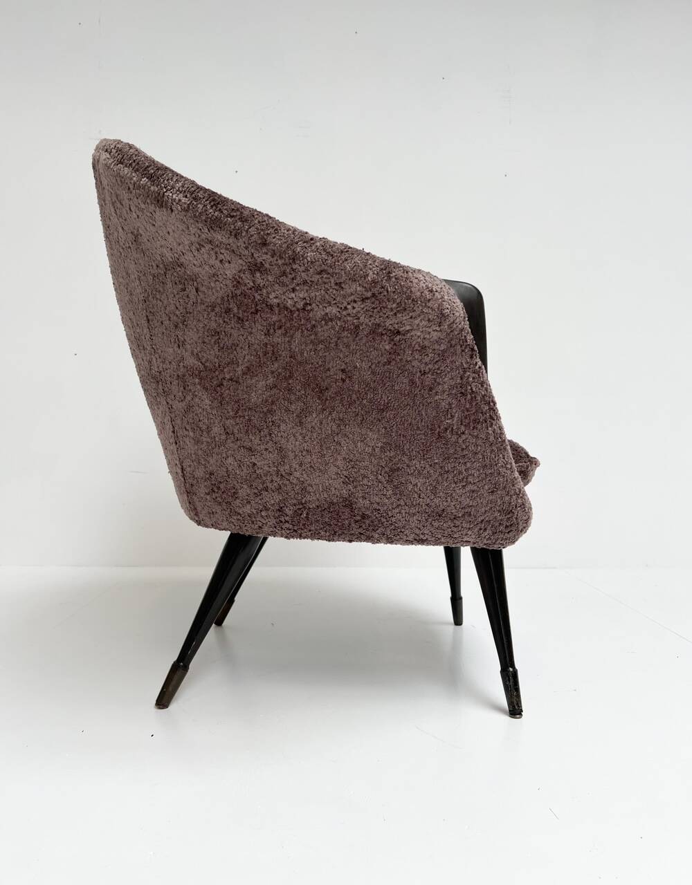 Fauteuil Nanna Ditzel retapissé, années 1950