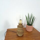 West Germany aardewerk tafellamp
