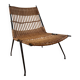 Raoul Guys Airborne rattan and metal armchair