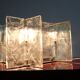 Carlo Nason Mazzega Lampada Da Tavolo/parete vetro iridescente Design