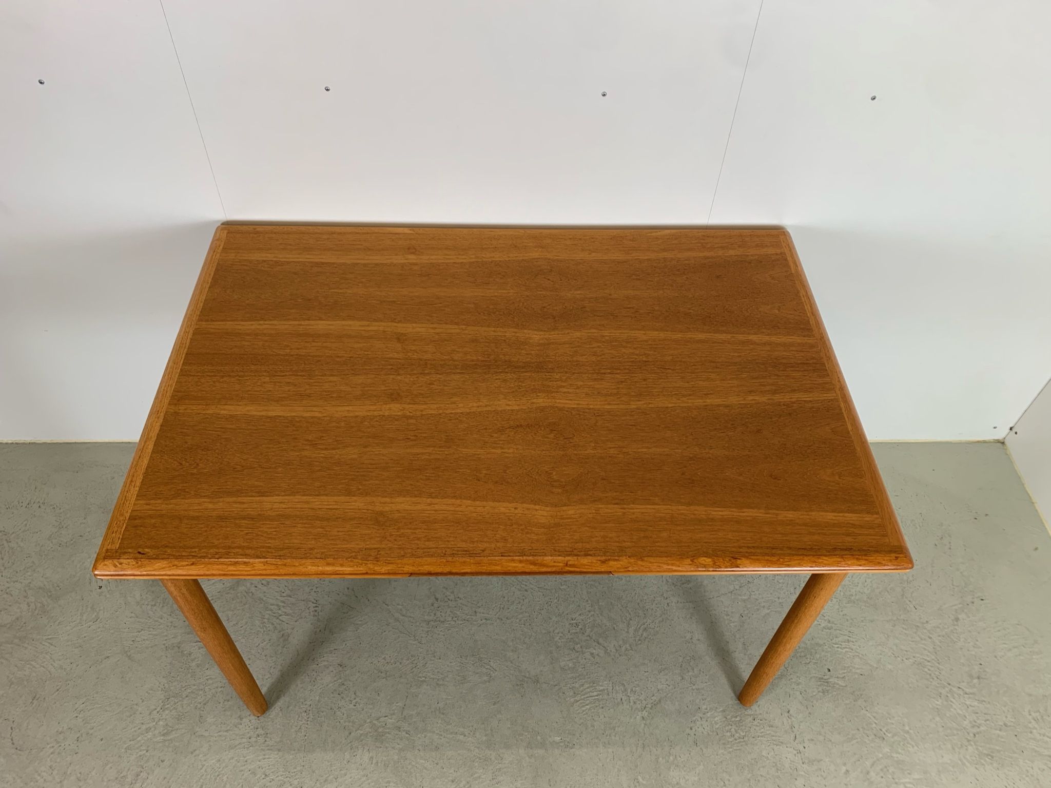 Teak dining table by Kai Kristiansen for FM Mobler, 1960s