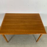 Teak dining table by Kai Kristiansen for FM Mobler, 1960s
