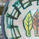 Vintage ceramic bowl signed Y. Le Mieux from the 60s-70s.