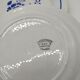 Lot of 6 flat plates and a round Lunéville dish