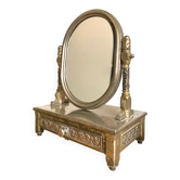 Table mirror, Vera Lucino, silver plated