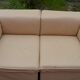 Modular Lübke Quattro Q System Leather Sofa