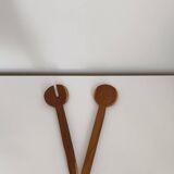Wooden salad servers