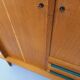 Vintage oak wardrobe from the 50s and 60s.