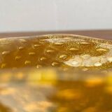 Vintage Italian Bullicante Glass Bowl from Murano