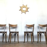 Series of 4 chairs, 1950/1960