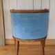 Fauteuil tonneau art déco