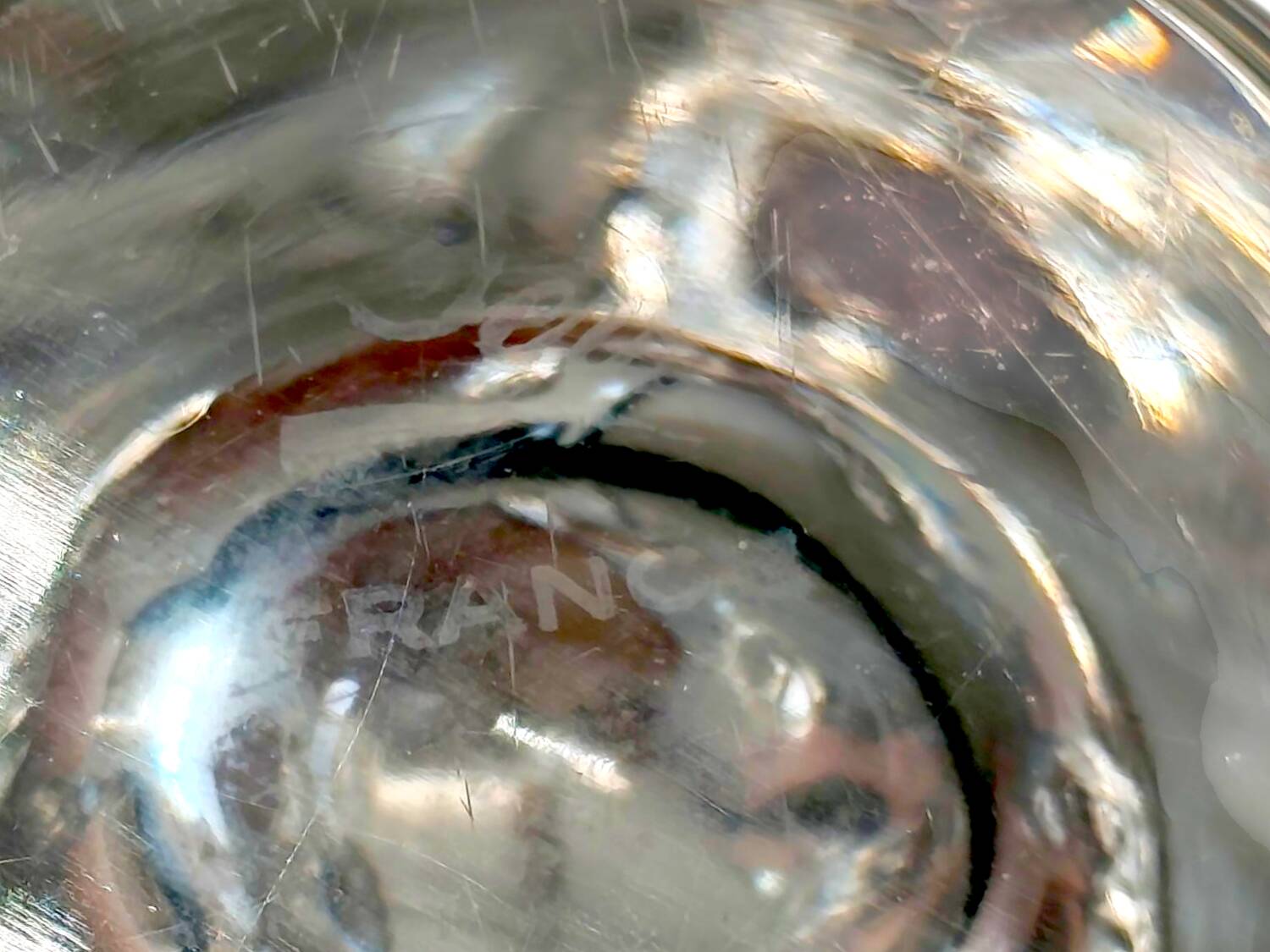 1950s Sèvres Crystal Vase - Freeform Hand-Blown Design