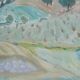 Gerhard Karlmark, Modern Landscape, 1960s, Oil on Panel, Framed