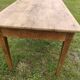 Small oak farm table