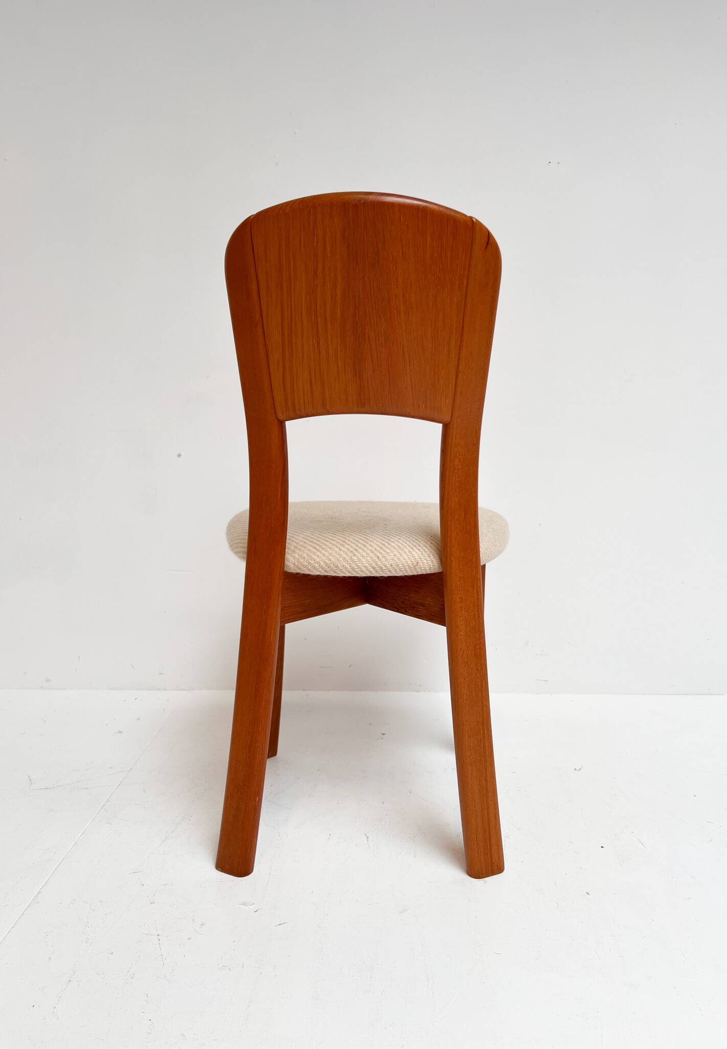 Set of 4 Danish design chairs by Gramrode from the 1970s