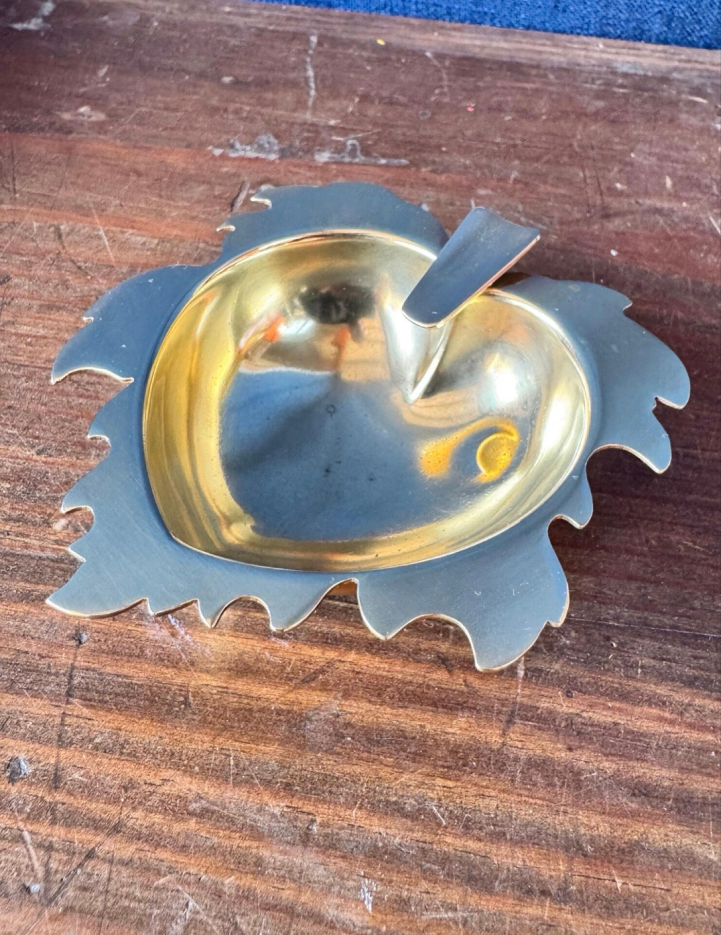Rare floor ashtray by Christian Dior, 1970.