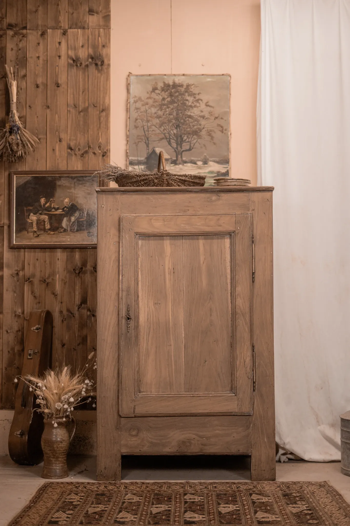 Renovated antique confit pot.