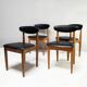1960’s mid century G Plan dining table and 4 dining chairs by Schreiber