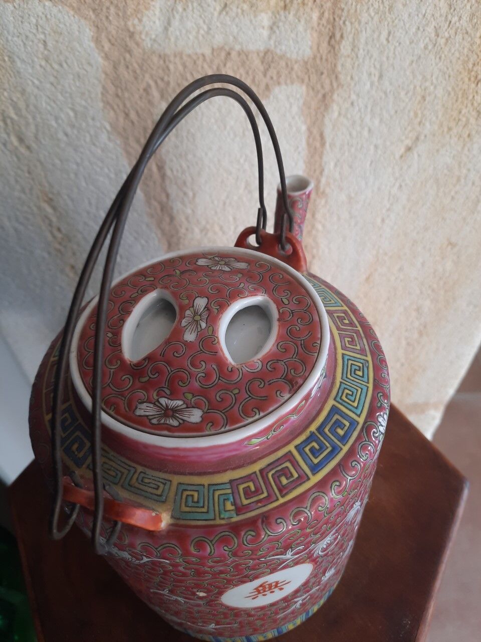 Chinese porcelain teapot