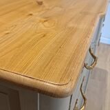 Regency style cherry chest of drawers